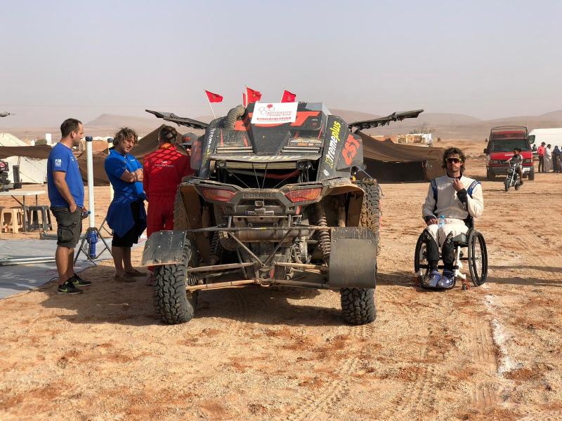 Axel Alletru, parapléjico en el Dakar 2020, la hazaña… !