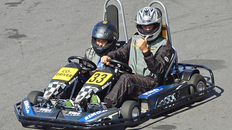 France, Crolles, in Isère, will host the first kart grand prize for blind and low vision participants.